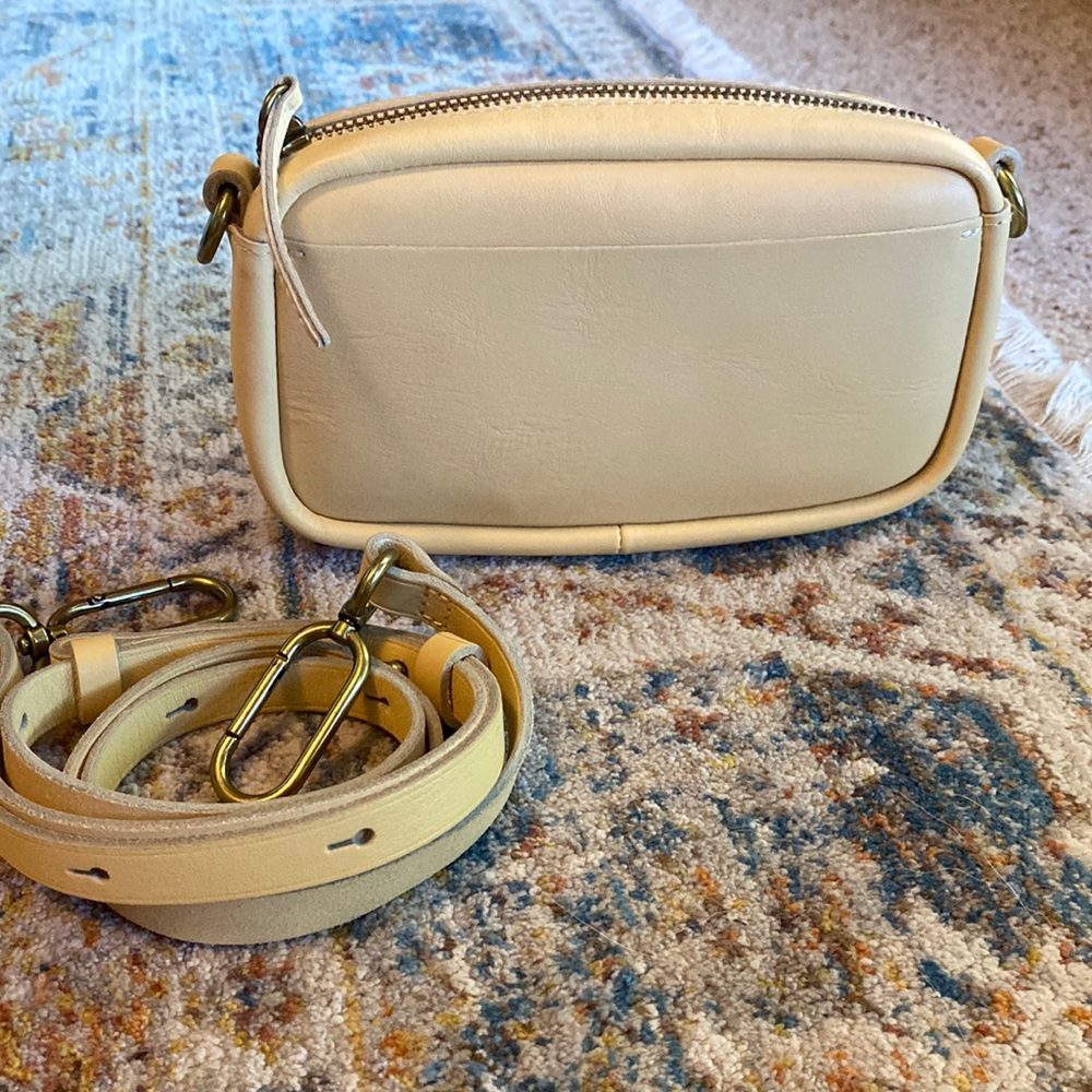 Madewell Leather Carabiner Mini Crossbody